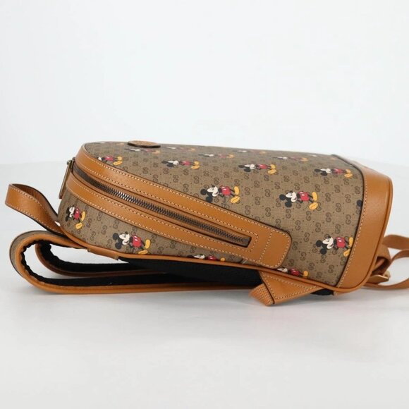 GUCCI Micro GG Supreme Disney Collaboration Backpack PVC 552884 Auth 137237M - Picture 6 of 16
